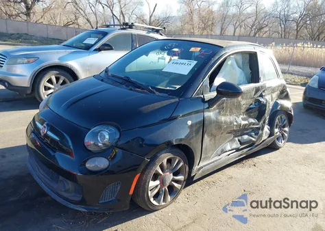 2014 Fiat 500C Gq Edition z USA, uszkodzony, nr VIN 3C3CFFJH4ET190094